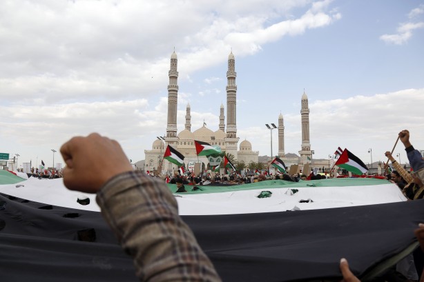 Foto - Gazze için devasa yürüyüş! Tüm ülke sokağa döküldü