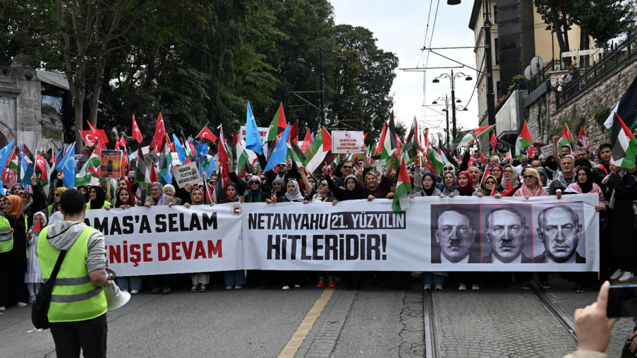 Foto - Gazze özgür olana kadar... Bu hak ile batılın mücadelesi!
