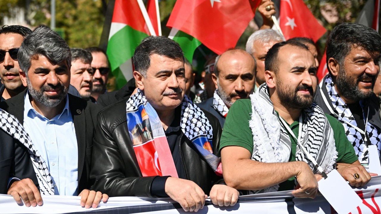 Foto - Gazze özgür olana kadar... Bu hak ile batılın mücadelesi!