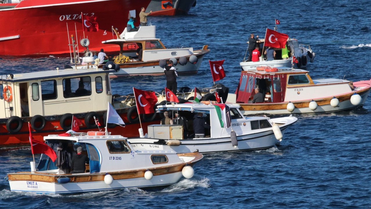 Foto - Gazze özgür olana kadar... Bu hak ile batılın mücadelesi!
