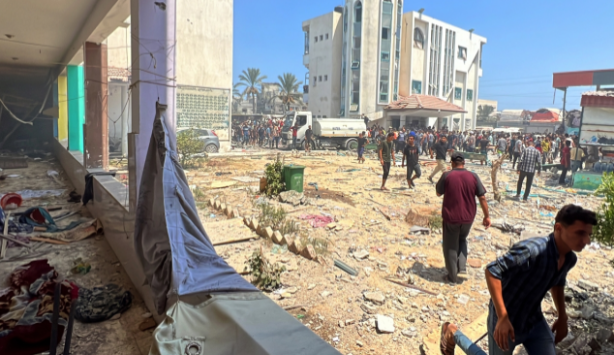 Foto - Gazze peş peşe 3 füze ile vuruldu! Onlarca şehit var