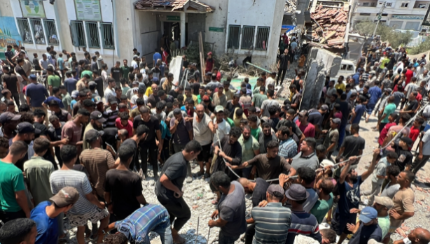 Foto - Gazze peş peşe 3 füze ile vuruldu! Onlarca şehit var