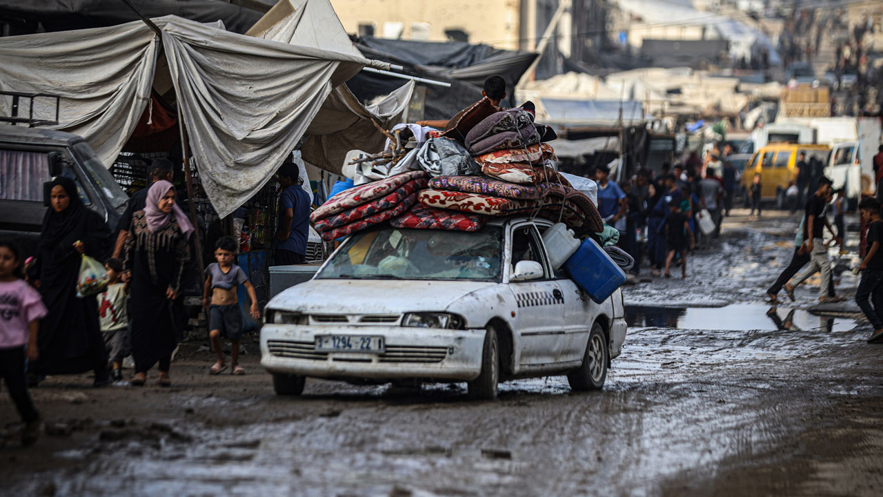 Foto - Gazze sahiline sıkıştılar! Binlerce Filistinli hayatta kalma mücadelesinde