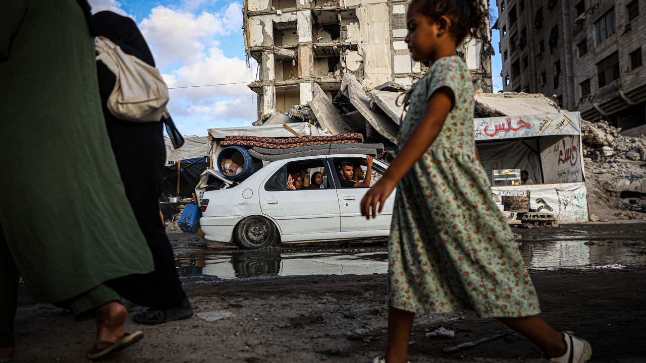 Foto - Gazze sahiline sıkıştılar! Binlerce Filistinli hayatta kalma mücadelesinde