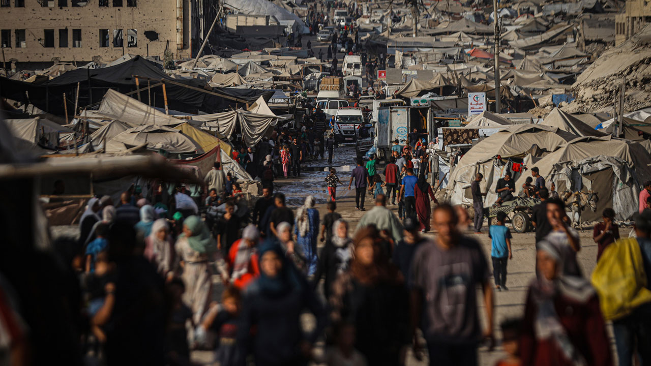 Foto - Gazze sahiline sıkıştılar! Binlerce Filistinli hayatta kalma mücadelesinde
