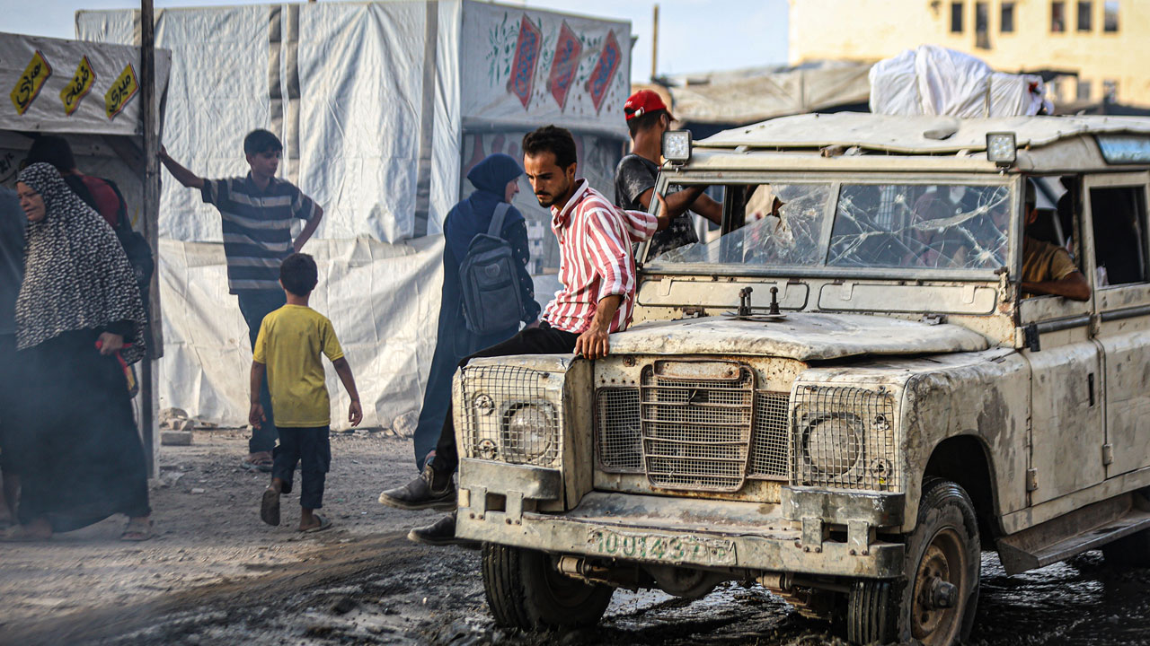 Foto - Gazze sahiline sıkıştılar! Binlerce Filistinli hayatta kalma mücadelesinde