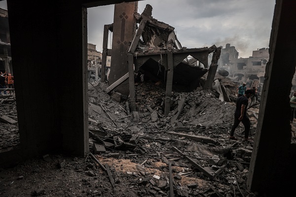 Foto - Gazze Şeridi'ne yönelik hava saldırıları sürüyor