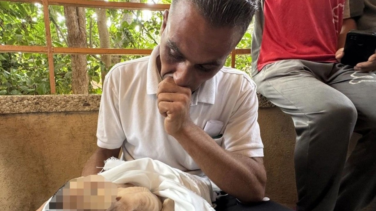 Foto - Gazze'de 5 aylık bir bebek açlıktan şehid oldu! Müslümanlar kıyameti koparması gerekirken suskun...