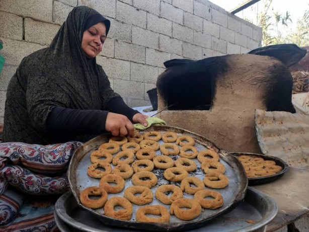 Foto - Gazze’de buruk bayram! Gelenekleri yaşatmaya çalışıyorlar