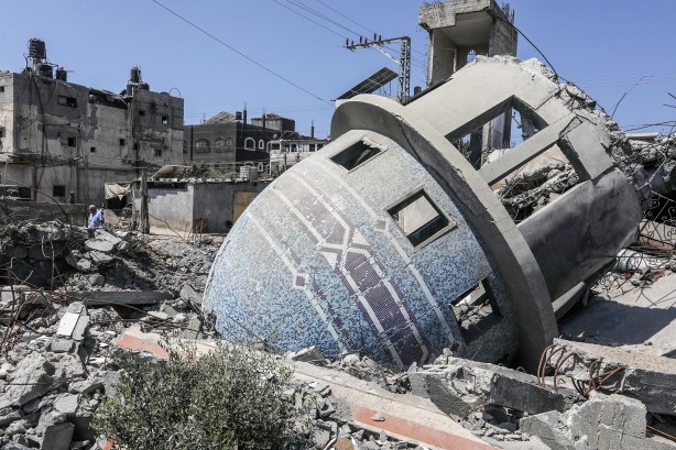 Foto - Gazze'de camiler harabeye döndü