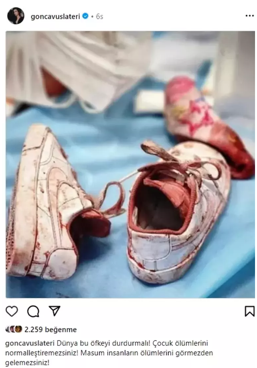 Foto - Gazze'de hastane vuran İsrail’e ünlülerden sert tepki!