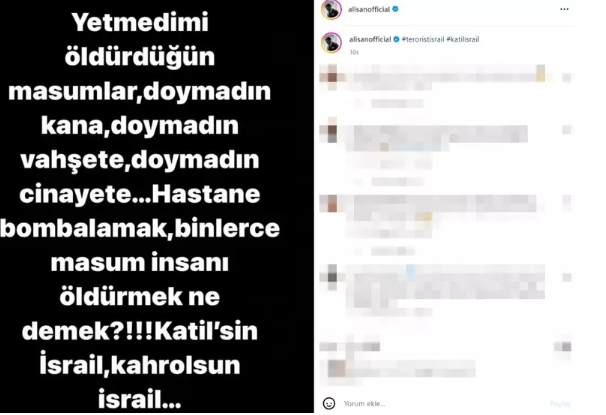 Foto - Gazze'de hastane vuran İsrail’e ünlülerden sert tepki!