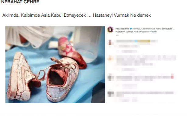 Foto - Gazze'de hastane vuran İsrail’e ünlülerden sert tepki!