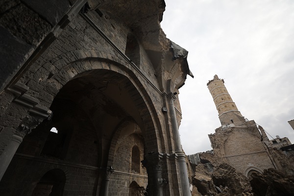 Foto - Gazze’de her gün insanlık ölüyor! Gazzeli İmam, yıkılan camiyi terk etmiyor