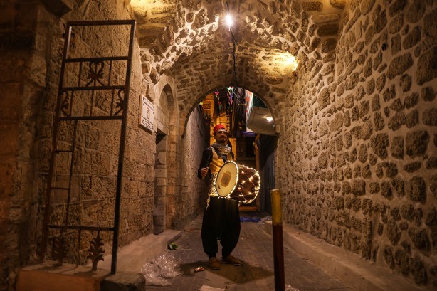 Foto - Gazze'de iftar davulcuları vazifeyi sürdürüyor