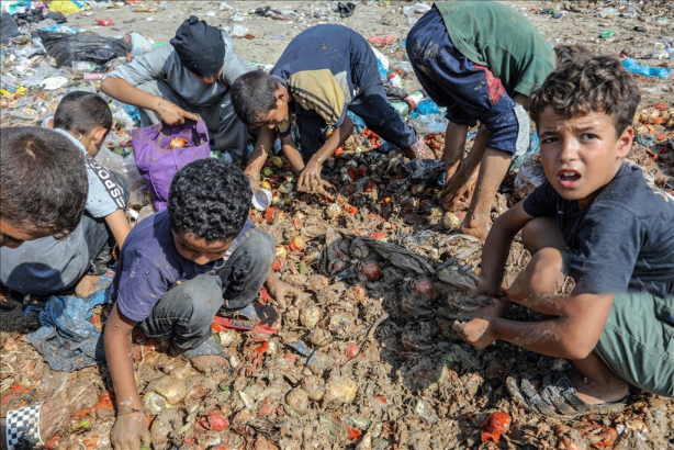 Foto - Gazze'de insanlık dramı yaşanıyor! Çocuklar çöplükte yiyecek arıyor