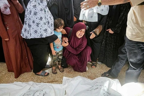 Foto - Gazze'de kanlı sabah! Katil İsrail öldürmeye devam ediyor: Her yer Filistinli çocukların cesetleriyle dolu