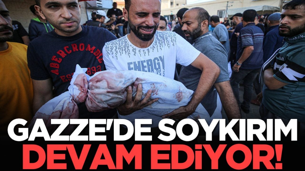 Gazze'de soykırım hala devam ediyor!