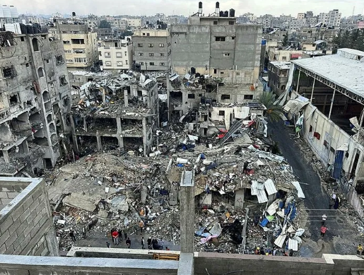 Foto - Gazze'de soykırım var! Katil İsrail yine Cibaliye Mülteci Kampı'nı hedef aldı