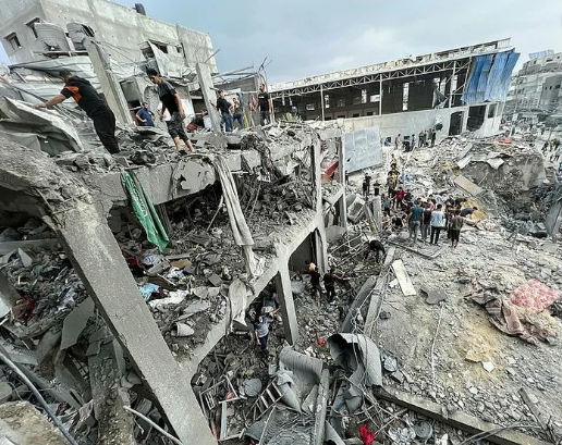 Foto - Gazze'de soykırım var! Katil İsrail yine Cibaliye Mülteci Kampı'nı hedef aldı