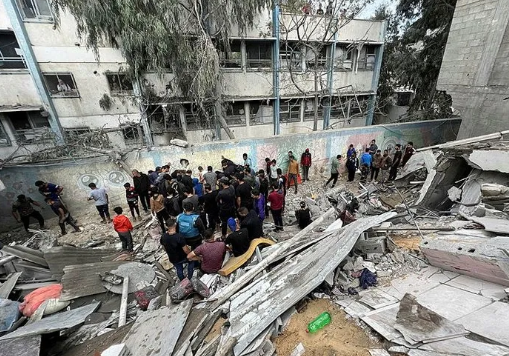 Foto - Gazze'de soykırım var! Katil İsrail yine Cibaliye Mülteci Kampı'nı hedef aldı