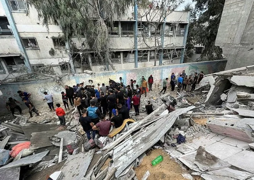 Foto - Gazze'de soykırım var! Katil İsrail yine Cibaliye Mülteci Kampı'nı hedef aldı