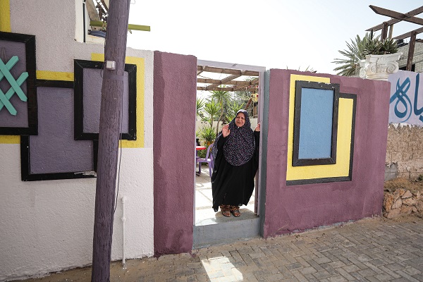 Foto - Gazze'deki duvarlar çiçek açtı! 