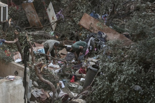 Foto - Gazze'deki İsrail vahşeti gün ağarınca ortaya çıktı