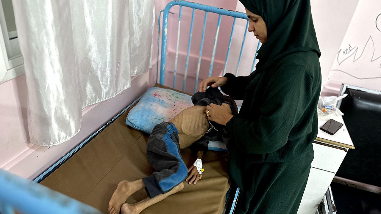 Foto - Gazzeli çocuklar açlıkla boğuşuyor