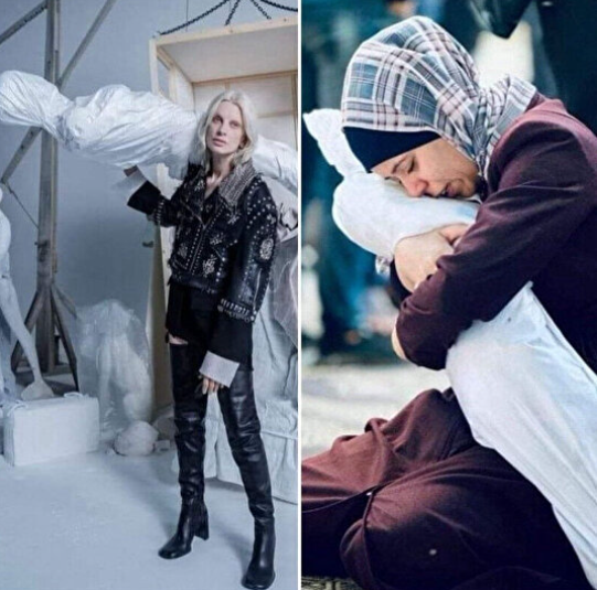 Foto - Gazzeli şehitlerin kefenlerinden reklam devşiriyorlar Zara'dan akıllara zarar paylaşım: Sosyal medyada tepkiler çığ gibi büyüdü