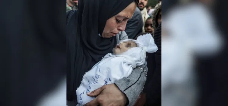 Foto - Gazzeliler yiyecek ekmek bulamıyor!