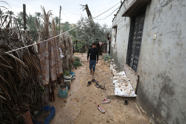 Foto - Gazze'yi sel vurdu