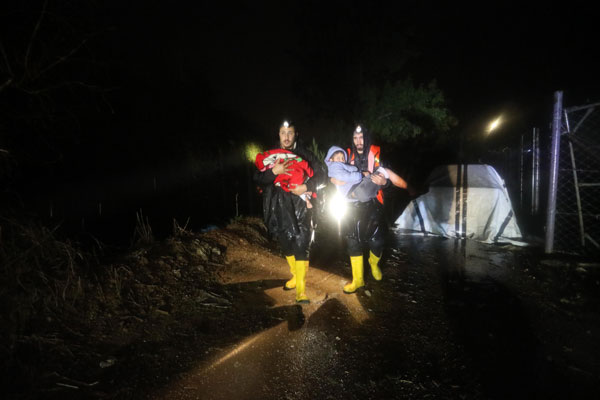 Foto - Gazze'yi sel vurdu