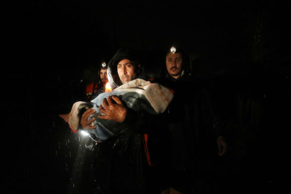 Foto - Gazze'yi sel vurdu