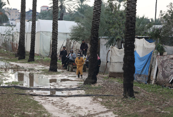 Foto - Gazze'yi sel vurdu