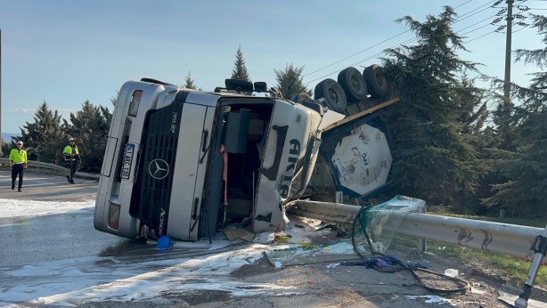 Foto - Gebze'de ekipleri harekete geçiren kaza