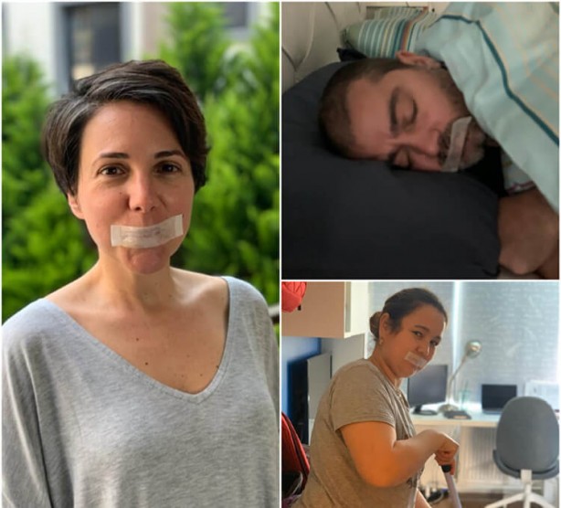 Foto - Gece uyurken ağzınızı bantlayıp yatarsanız bakın ne oluyor! Herkes yapmaya başladı