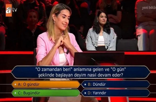 Foto - Geceye damga vuran soru! Kim Milyoner Olmak İster’de yarışmacı seyircilere güvenince olanlar oldu