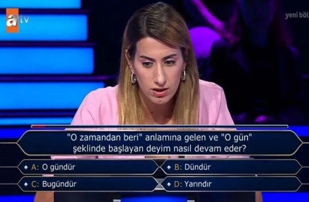 Foto - Geceye damga vuran soru! Kim Milyoner Olmak İster’de yarışmacı seyircilere güvenince olanlar oldu