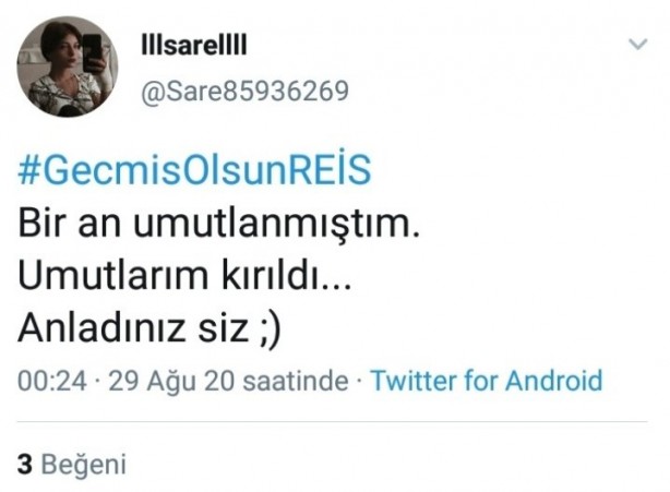 Foto - "Geçmiş olsun Reis" mesajlarının ardından Kemalistlerden Erdoğan için rezil sözler!