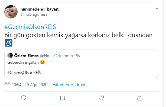 Foto - "Geçmiş olsun Reis" mesajlarının ardından Kemalistlerden Erdoğan için rezil sözler!