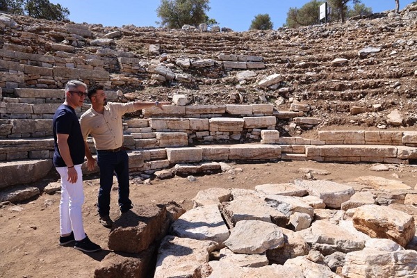 Foto - Geçmişe ışık tutuyor: Amos Antik Kenti