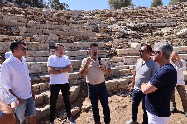 Foto - Geçmişe ışık tutuyor: Amos Antik Kenti