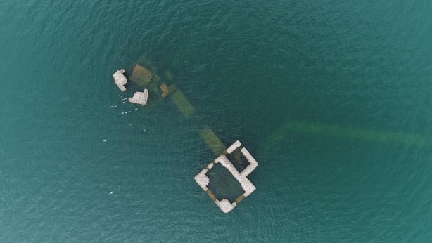 Foto - Geçmişi binlerce yıla dayanıyor! Batık şehirden eser kalmadı
