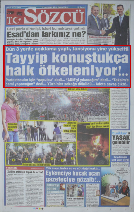 Foto - Geçtiğimiz 3 Haziranlarda gazeteler hangi manşetlerle çıkmıştı?