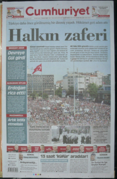 Foto - Geçtiğimiz 2 Haziranlarda gazeteler hangi manşetlerle çıkmıştı? 