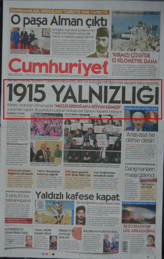 Foto - Geçtiğimiz 3 Haziranlarda gazeteler hangi manşetlerle çıkmıştı?