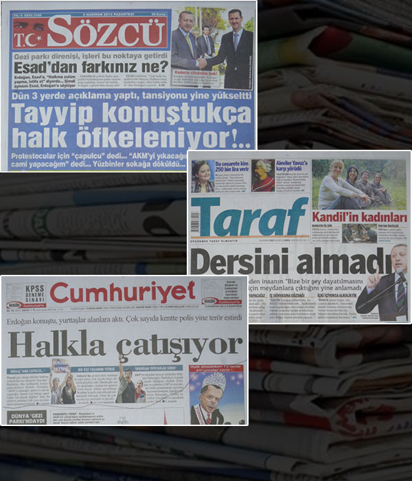 Geçtiğimiz 3 Haziranlarda gazeteler hangi manşetlerle çıkmıştı?