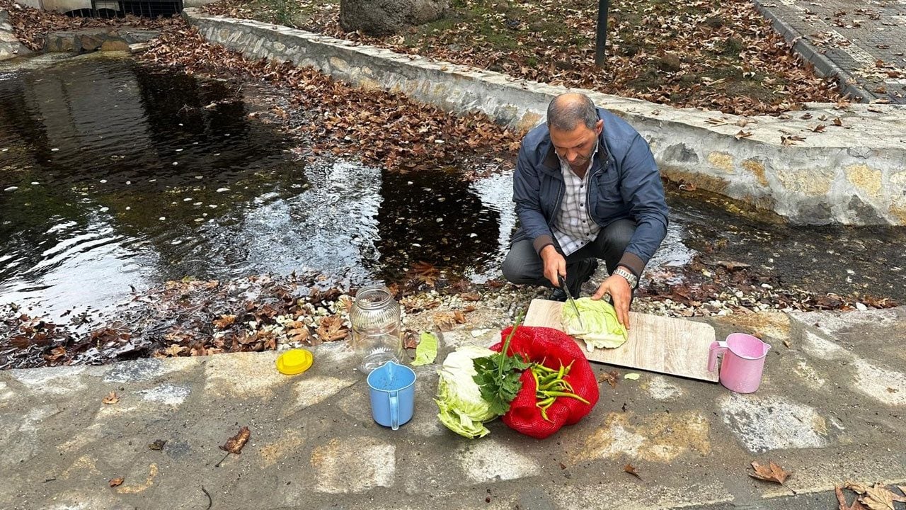 Foto - Gedelek turşusunu çıtır yapan doğal kaynak! Yılda 40 bin ton üretiliyor, sırrı suyunda saklı