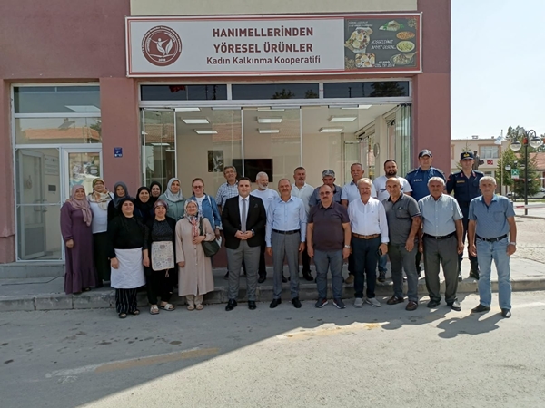 Foto - Gelin gittiği ilçede kooperatif kurdu... Tam 17 kişiye istihdam sağladı